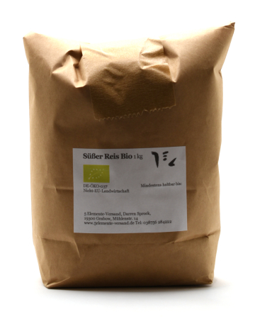 Süßer Reis, Mochi Reis, BIO, Selbstabfüllung, 1kg